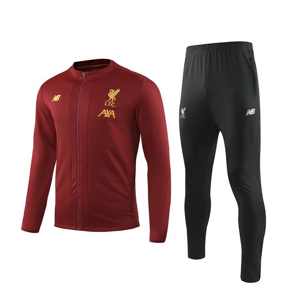 Trainingsanzug Liverpool 2019-20 Rote Schwarz